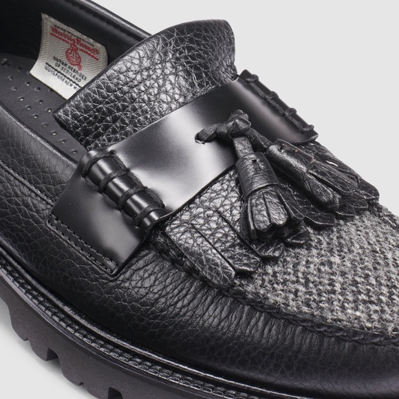 G. H. Bass - MENS LAYTON HARRIS TWEED LUG WEEJUNS LOAFER - Picture 3 of 6